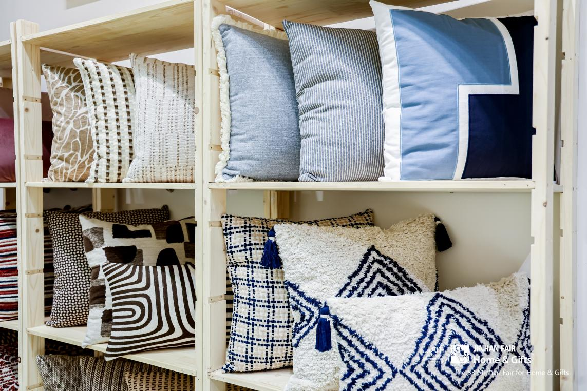 trendy home textiles were showcased at jinhan fair